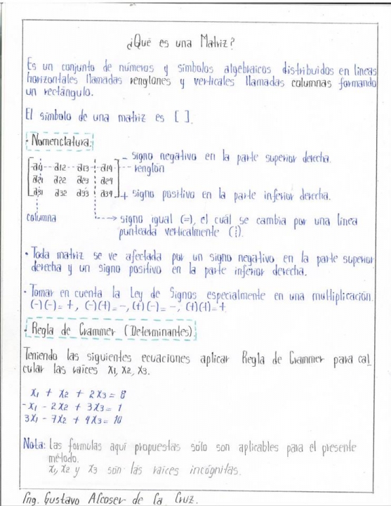Algebra Lineal Matrices 1 Algebra Lineal Matrices 1
