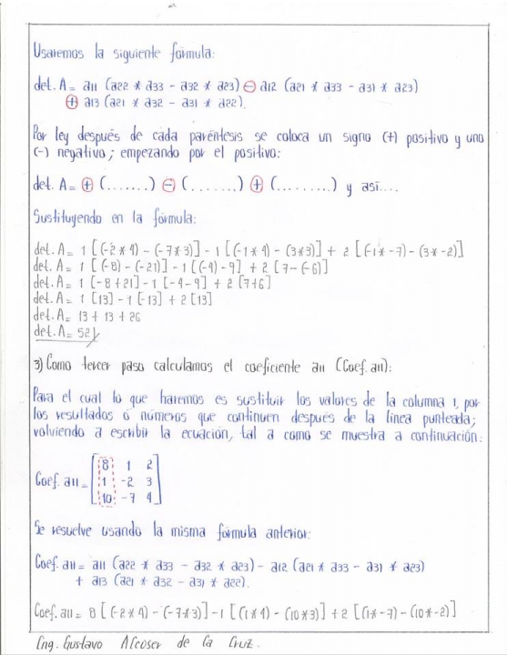 Algebra Lineal Matrices 3